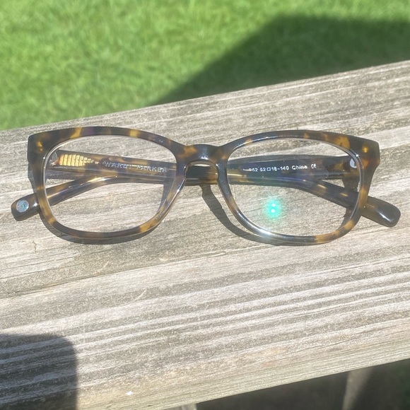 Warby Parker Finch Glasses Frames 52[]18 140 cat eye tortoise shell - Picture 3 of 14